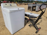 1315 - WASHING MACHINE, TANK, & BIKE