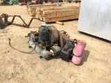 1368 - 2 - AIR COMPRESSORS & 2 - AIR TANKS