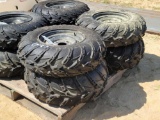 2 - 25X10-12 & 2 - 25X8-12 FOUR WHEELER