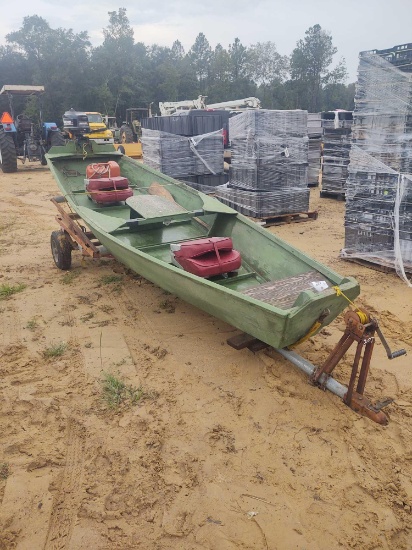 207 - BOAT, MOTOR, & TRAILER,