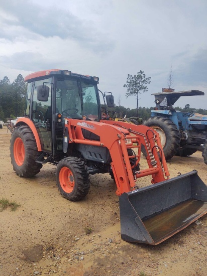 223 - KIOTI DK50SE 4WD CAB TRACTOR,