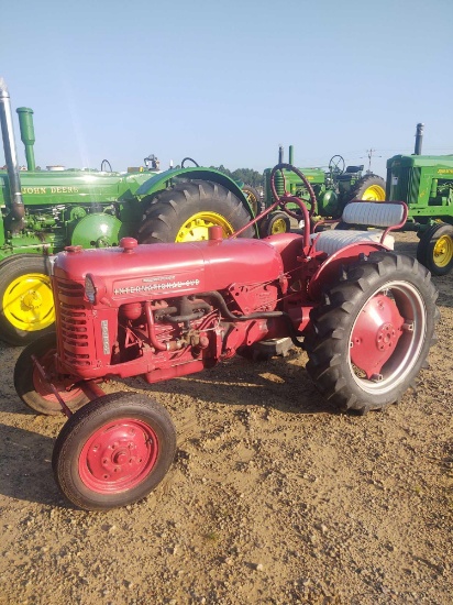 323 - MCCORMICK INTERNATIONAL CUB LOW BOY TRACTOR,