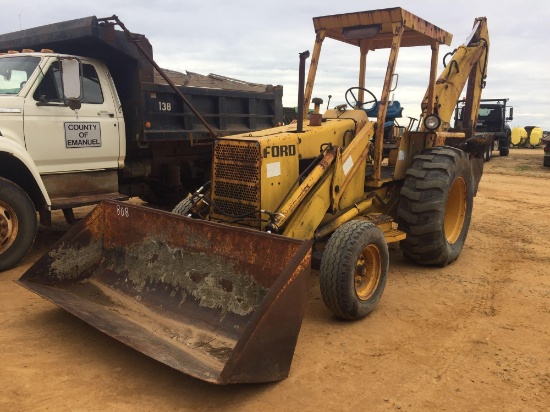 FORD 550 2WD BACKHOE