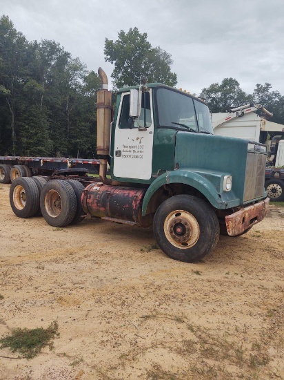 848 - 1987 VOLVO WHITE TRACTOR TRUCK,*