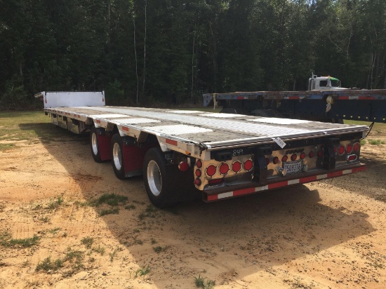 2007 DOONAN 101" X 53' DROP DECK TRAILER,