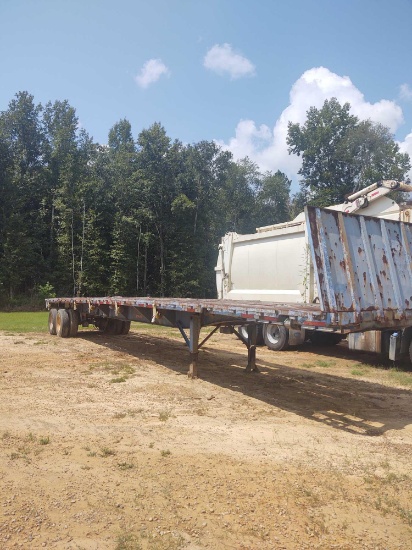 850 - 48 X 96 FOOT UTILITY FLAT BED TRAILER, *
