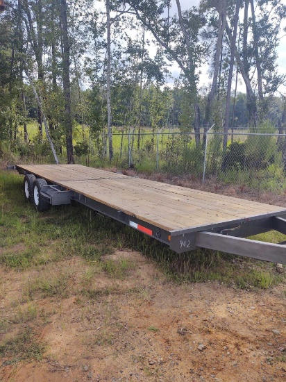 74" X 24' HOME MADE TRAILER