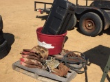 PALLET OF MISC. SWEEPS, CONTROL VALVE,