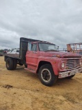 763 - FORD F600 FLAT BED,*