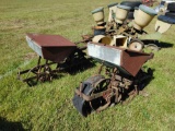 2 - COLE PLANTER & PLATES FOR PARTS