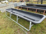 10' POLY FEED BUNK,