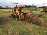 CASE 25T4 XP ARTICULATING RUBBER TIRED TRENCHER,