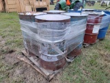 4 - 55 GALLON DRUMS OF AMOCO ANTI RUST OIL