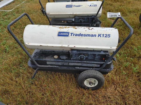 1507 - L.B. WHITE TRADESMAN K125 HEATER