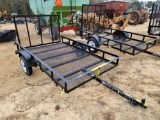 148 - ABSOLUTE CARRY ON 5' X 8' GATE TRAILER, *