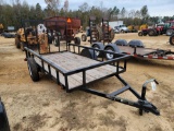 153 - ABSOLUTE CARRY ON 6' X 10' GATE TRAILER,*