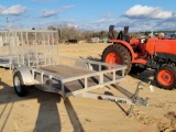 292 - CARRY ON 6' X 12' GATE TRAILER, *