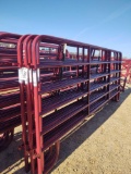 468 - ABSOLUTE - 5 NEW TARTER 12' CORRAL PANNELS