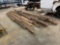 BUNDLE OF MISC HEART PINE LUMBER