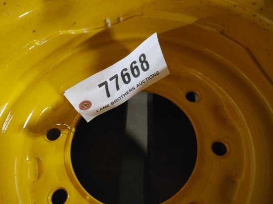 2- WHL 16.5X9.75 8-8-6-.94 OUTSET RIMS