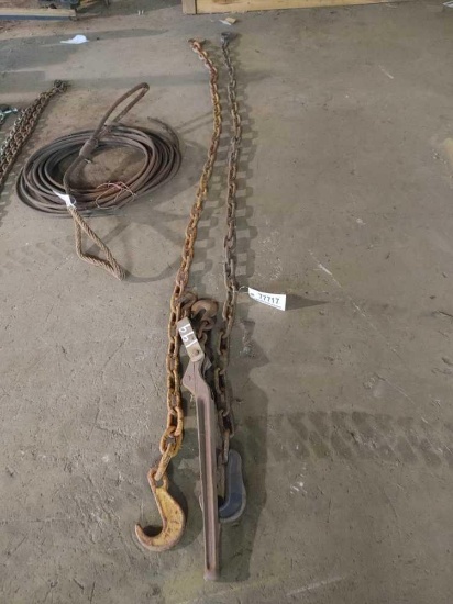 HEAVY CHAINS 10FT LONG