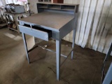 COMPACT SHOP DESK WITH DRAWER AND