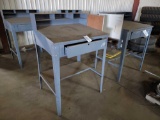 COMPACT SHOP DESK WITH DRAWER AND