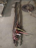 CHAIN (7) LONGEST PC BEING 6FT