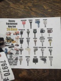 HEAVY EQUIPMENT KEY SET