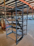 EDSAL WELDED BOX SHELVING WITH BOX POST