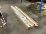 2 WHITE FLUTTED 4FT X 8FT TRIM KITS