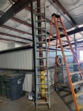 KELLER 24' FIBERGLASS EXT. LADDER