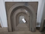 CAST IRON FIRE PLACE COVER