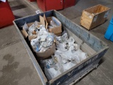 BOX OF HYDRAULIC FITTINGS