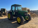 JOHN DEERE TRACTOR JD6400 WITH CAB,