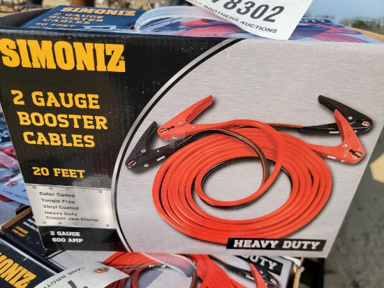 STRONG 2 - GAUGE 20' JUMPER CABLES,