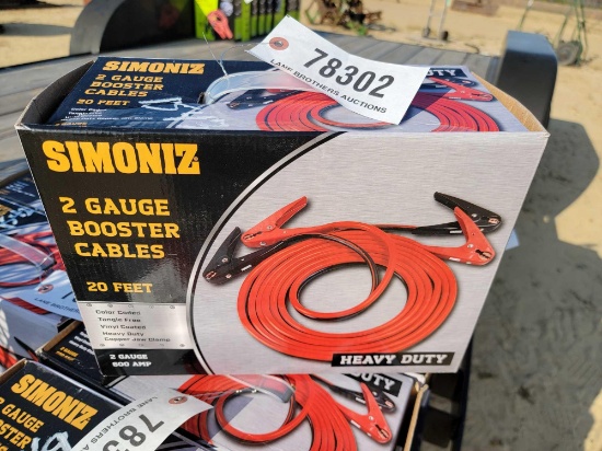 STRONG 2 - GAUGE 20' JUMPER CABLES,