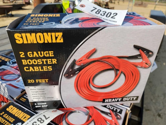 STRONG 2 - GAUGE 20' JUMPER CABLES,