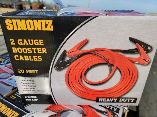 STRONG 2 - GAUGE 20' JUMPER CABLES,