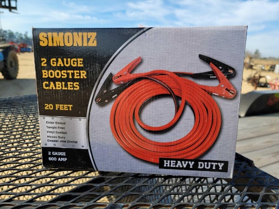 STRONG 2 - GAUGE 20' JUMPER CABLES,