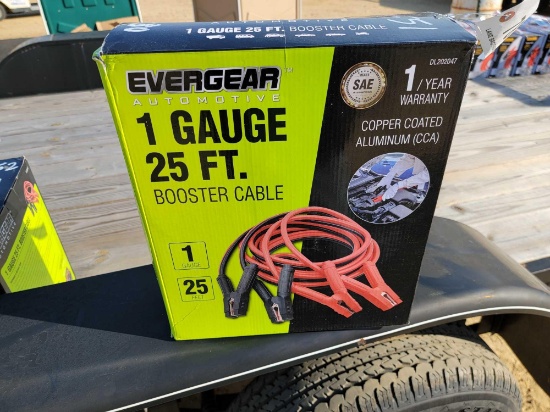 HEAVY DUTY 1 - GAUGE 25' JUMPER CABLES