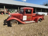 206 - FORD PICK UP 1932 350 CHEVY ENGINE,