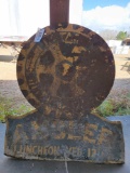 ANTIQUE AMBLER ROTARY LUNCHEON SIGN