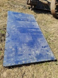 706 - BLUE TABLE TOP 9' X 57