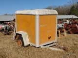 715 - SMALL ENCLOSED UTILITY TRAILER,