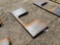 517 - SKID STEER OPEN WELD ON PLATE