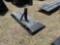 540 - CLOSED SKID STEER RECEIVER HITCH PLATE