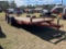 570 - D&E 82 INCH X 17 FT DOVE TAIL TRAILER