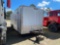 855 - 8 X 20 TRANSHAUL ENCLOSED TRAILER,
