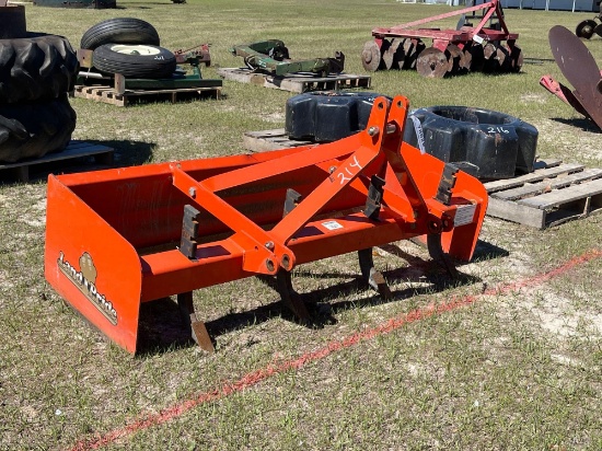 214 - LAND PRIDE 5' BOX BLADE,